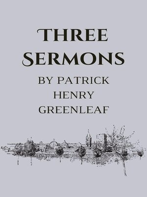 cover image of Three Sermons